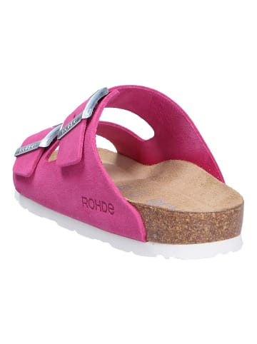 ROHDE Pantolette in rosa/pink