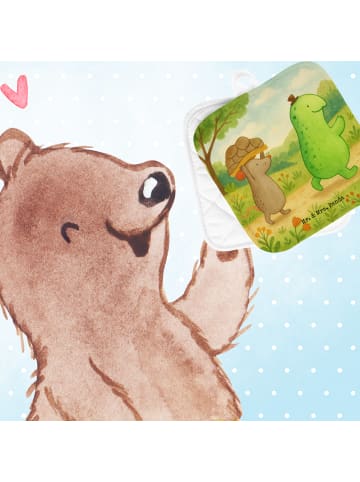 Mr. & Mrs. Panda Topfuntersetzer Schildkröte Maus Design ohne Sp... in Weiß