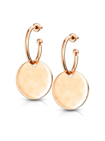 Bungsa Ohrstecker in Rosegold