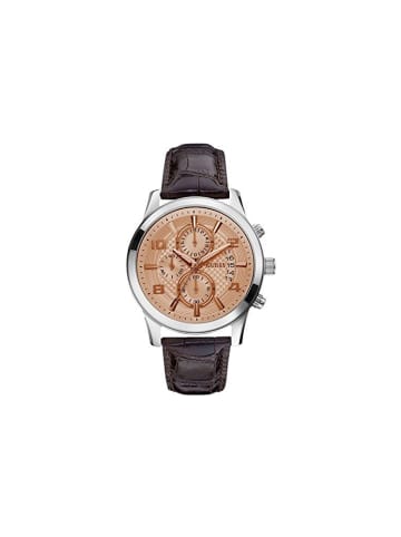 Guess Uhr Exec Chronograph W0076G3 mit Lederarmband