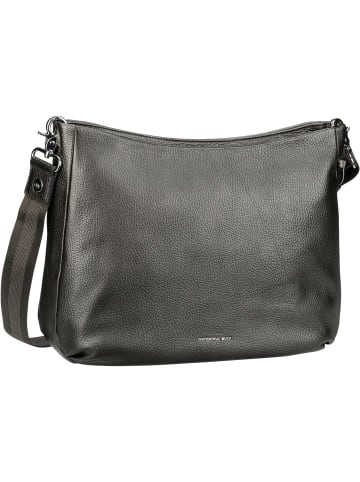 Mandarina Duck Beuteltasche Mellow Leather Lux Hobo ZLT34 in Graphite