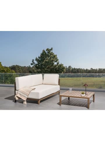 Beliani Sitzgruppe SAMPIERI in Braun/Beige