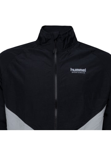 Hummel Windbreaker Legacy Felix Wov Zip Jacket in schwarz