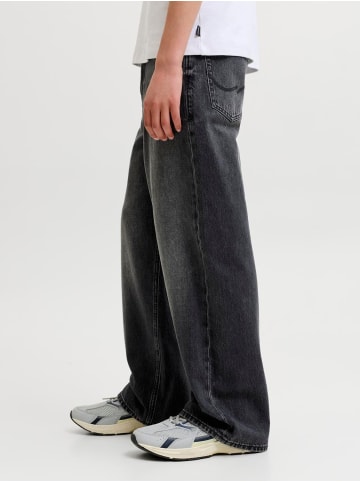 JACK & JONES Junior Baggy Jeans Jjidave in Schwarz