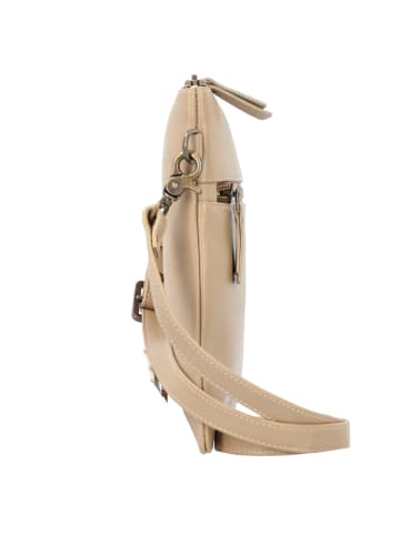Esquire Peru Umhängetasche Leder 17 cm taupe