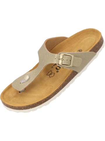 palado Zehentrenner in platin glitzer