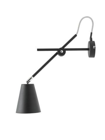 Licht-Erlebnisse Wandlampe (B)33 x (H)54 cm in Schwarz