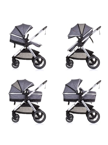 Chipolino Kinderwagen 2 in 1 Aspen in grau