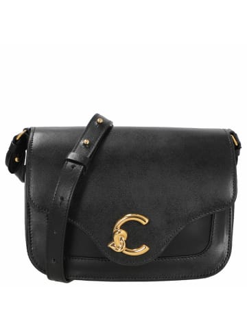 COCCINELLE C-Me Calf - Umhängetasche S 21 cm (cognac) in schwarz