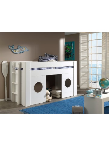 58 aufm Kessel HOCHBETT Karella 215x120x96 aus MDF in Weiß