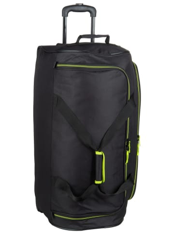 travelite Reisetasche Basics Trolley in Schwarz