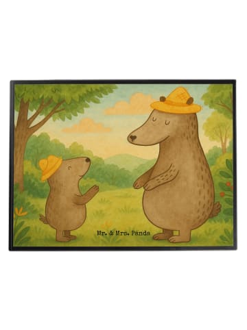 Mr. & Mrs. Panda schreibtischunterlage Bären mit Hut Design ohne... in Weiß