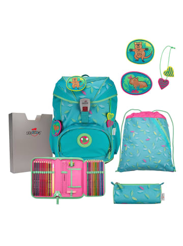 DerDieDas ErgoFlex Superflash Schulranzen-Set 5tlg. in Paradise
