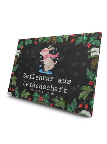 Mr. & Mrs. Panda Advents-Teekalender Skilehrer Leidenschaft mit ... in Kreidetafel