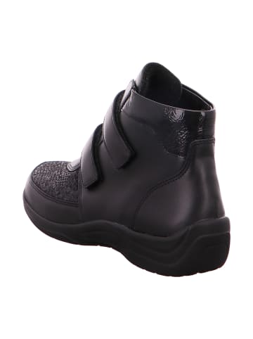 WALDLÄUFER Komfort Stiefeletten in Schwarz