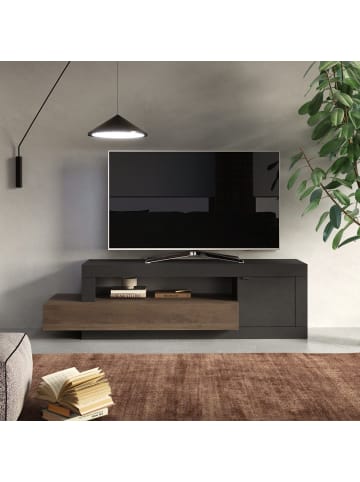 CALICOSY TV-Möbel JOURNEY in Braun - (W) 160 x (H) 49 x (L) 42 cm