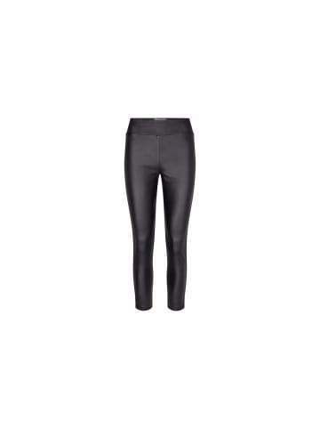 soyaconcept Lederhose für Damen in schwarz in schwarz