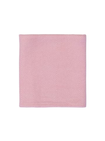 Barine Babydecke Wool Herringbone in Rosa