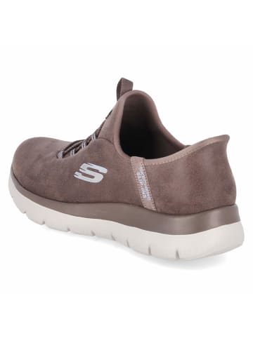 Skechers Schnürhalbschuh in braun