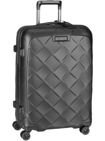 Stratic Koffer & Trolley Leather & More Trolley M in Matt Black