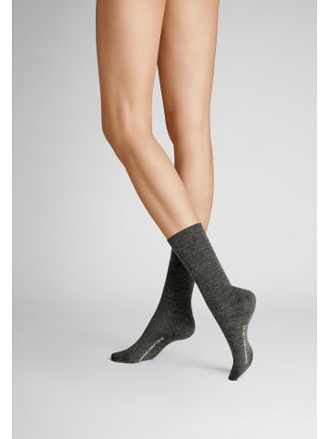 Hudson Socken Only 2-Pack langlebig in Grau-mel.
