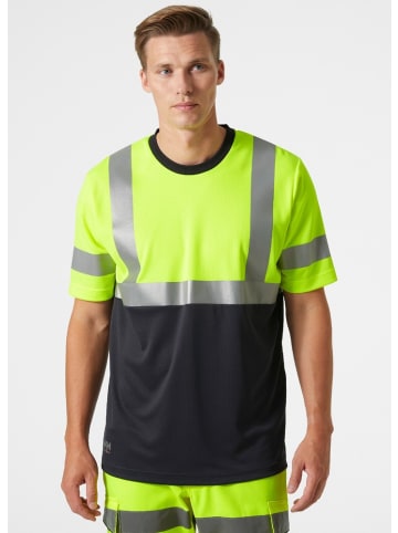 Helly Hansen T-Shirt "Addvis T-Shirt Cl 1" in Gelb