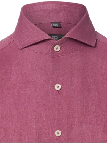 Nils Sundström Hemd in bordeaux