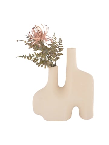 ebuy24 Vase Sintra Sandfarbe 24 x 8 cm