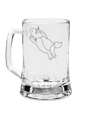 Mr. & Mrs. Panda Krug Einhorn Geburtstag mit Spruch in Transparent