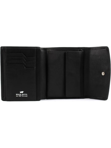 Braun Büffel Geldbörse für Damen in schwarz
