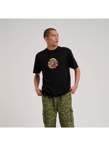 Santa Cruz T-Shirt "Guzman Dining Dot T-Shirt" in Schwarz