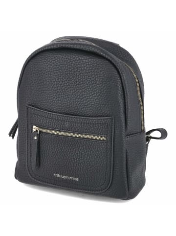 Fräulein Frida Cityrucksack in schwarz