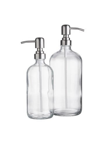 Butlers Seifenspender SOAP OPERA 6er-Set in Silber