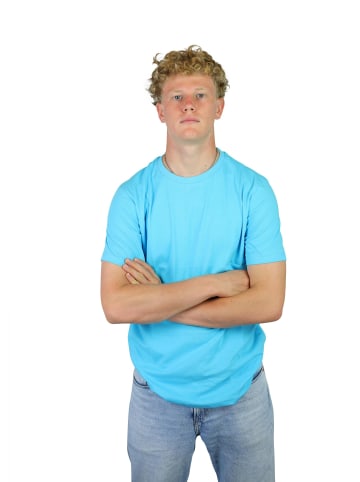 FuPer Baumwollshirt Karl in Blue