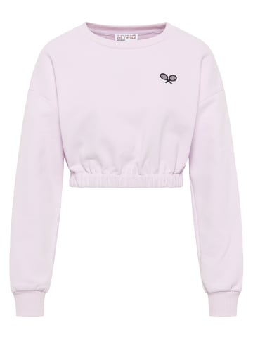 myMO ATHLSR Damen Sweatshirt in Helllila