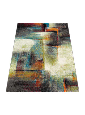KADIMA DESIGN Teppich Kurzflor Farbverlauf in Mehrfarbig