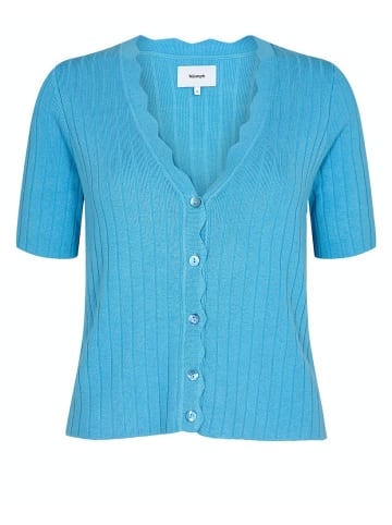 NÜMPH Strickjacke für Damen in blau