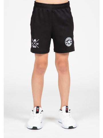 Gorilla Wear Vernon Kinder Trainingsshorts - Schwarz