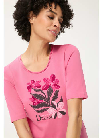 Olsen Shirt Edda in fuchsia mehrfarbig - 0001