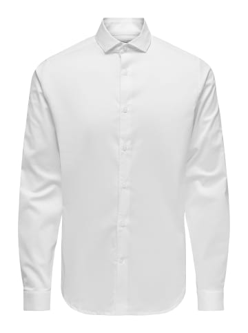 ONLY & SONS Hemd in White