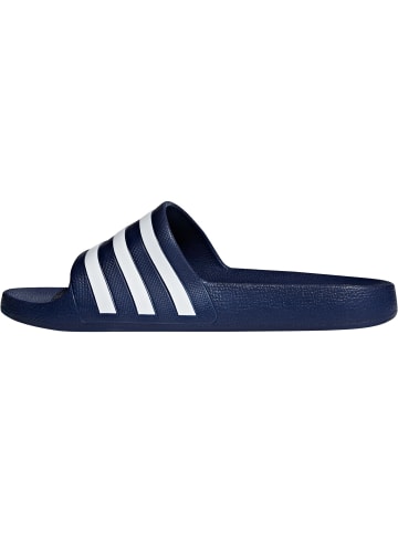 Adidas Sportswear Badelatschen ADILETTE AQUA in dark blue-ftwr white-dark blue