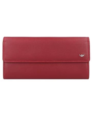 Golden Head Polo Geldbörse RFID Leder 19,5 cm rot