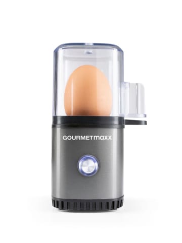 Gourmet Maxx Eierkocher für 1 Ei 70W anthrazit grau