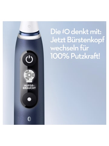 Oral-B Elektrische Zahnbürste "iO Series 7 + Reiseetui" in Blau