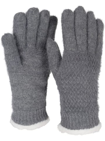 styleBREAKER Strickhandschuhe in Grau