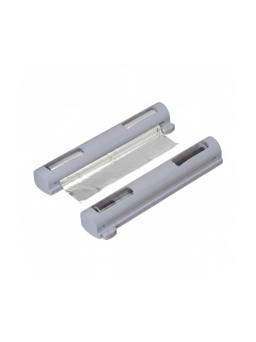 relaxdays 2er-Set: Folienschneider in Grau