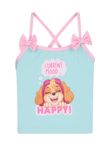 Paw Patrol 2tlg. Outfit: Tankini Paw Patrol Skye Badeanzug in Türkis