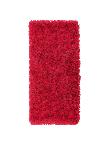 Beliani Shaggy CIDE in Rot - (W) 80 x (H) 7 x (L) 150 cm