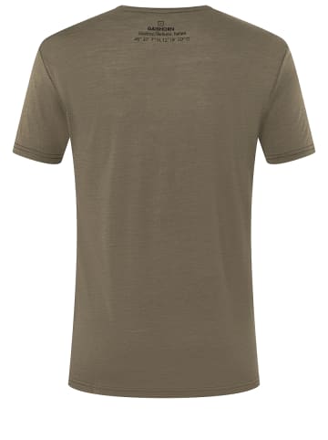 super.natural Merino T-Shirt in braun