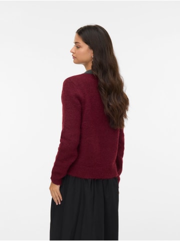 Vero Moda Strickpullover in Zinfandel